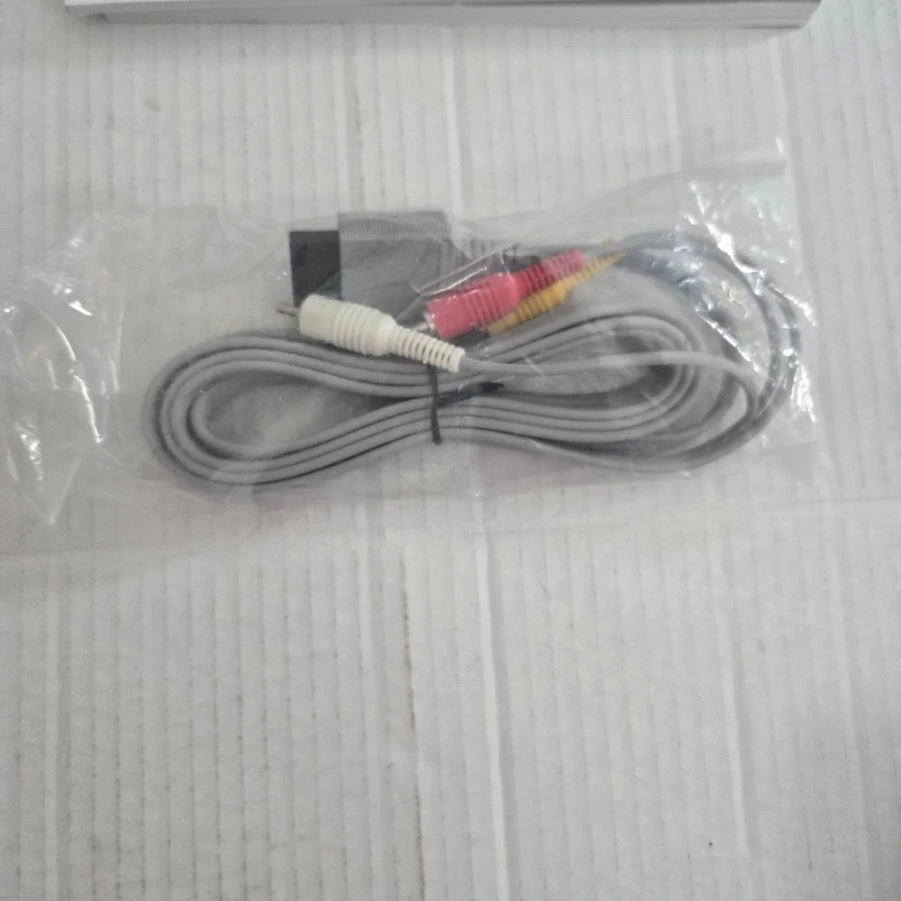 Nintendo Wii Original‎ Manuals Inserts Sealed AV Cable Pack 2006 Vintage OEM